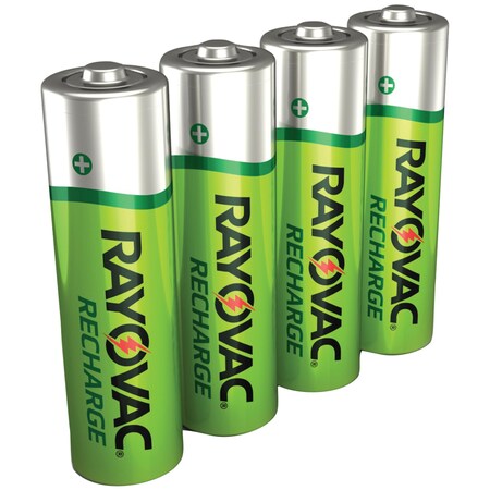 Rayovac Ready-to-Use NiMH Rechargeable AA Batteries, Pack/4 LD715-4OPB